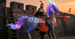 瑞兽气模 海马 凤凰